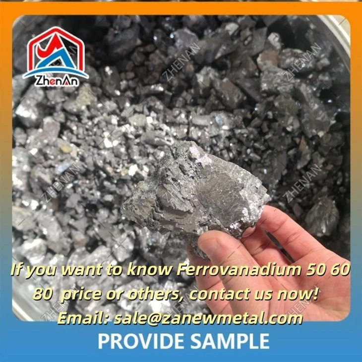 50-100 mm 80% Ferro Vanadium Alloy suppliers