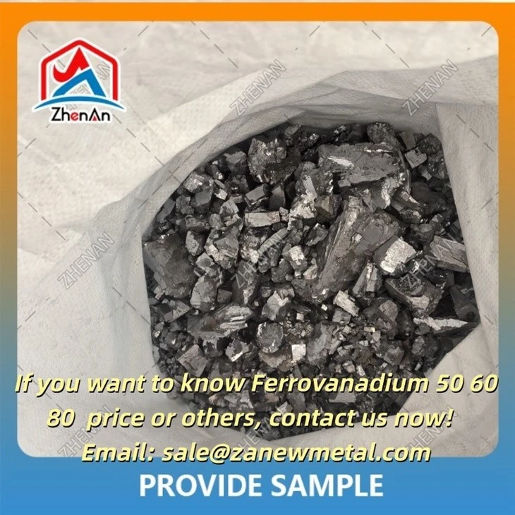 50-100 mm 80% Ferro Vanadium Alloy factory